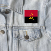 angolanische Flagge Button (Beispiel)