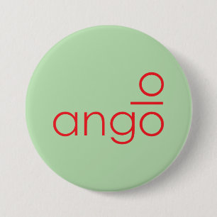 ANGOLO Abstrakte Schaltflächen-Geometrische Textku Button