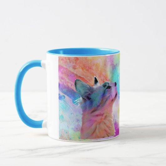 Angora Cat Tasse (Links)
