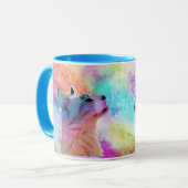 Angora Cat Tasse (Vorderseite Links)