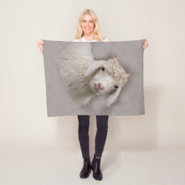 Angora Goat Fleecedecke