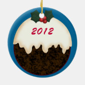 Angora Goat Weihnachtsmannmütze Weihnachtsschmuck (Hinten)