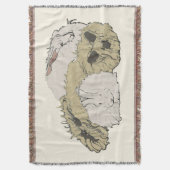 Angora-Kaninchen Decke (Vorderseite Vertikal)