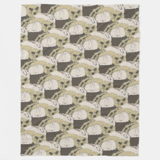 Angora-Kaninchen Fleecedecke