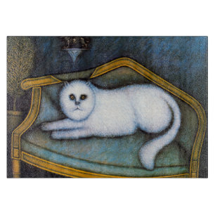 Angora-Katze, Morris Hirshfield Schneidebrett