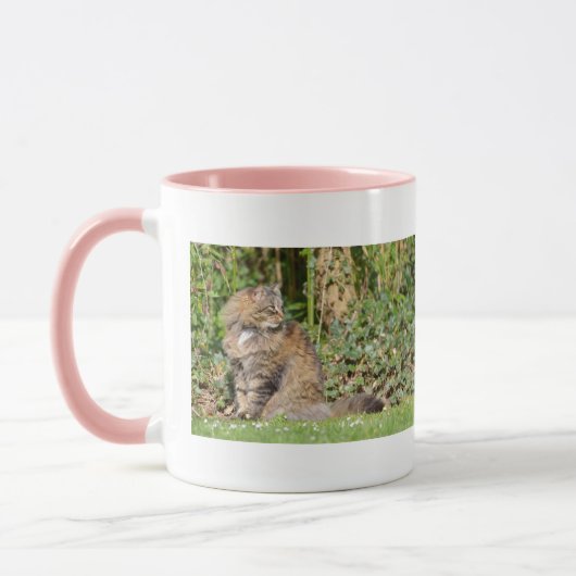 Angora-Katze Tasse (Links)