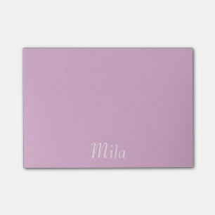 Angora-rosa personalisierte Post-Itanmerkungen Post-it Klebezettel