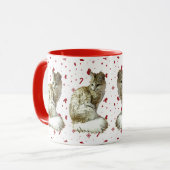 Angora Urlaub Tasse (Vorderseite Links)