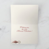 Angora-Weihnachtsziegen  Karte (Innenseite)