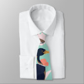 Angora Ziege Blumenfarben Muster Krawatte (Gebunden)