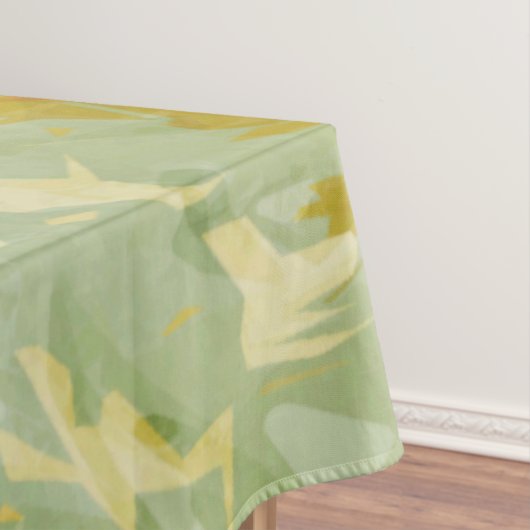 Angora-Ziege mit Ohrmarke Abstrakter Impressionism Tischdecke (Beispiel)