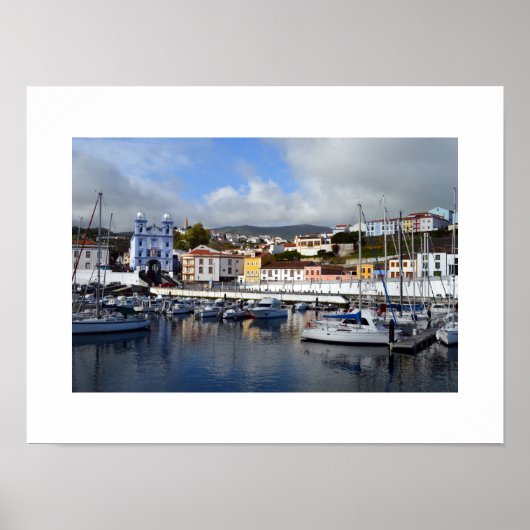 Angra do Heroismo: die Azoren Poster (Vorne)