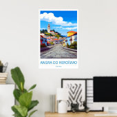 Angra Do Herosmo Vintage Reiseposter Ski Poster (Heimbüro)