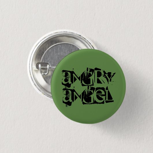 Angre Engel-Helena - Waisenc$schwarz-spitzname Button (Vorne & Hinten)