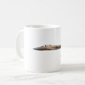 Angreifer-Geschwader Eagless 65. des Streik-F-15 Kaffeetasse (Vorderseite Links)