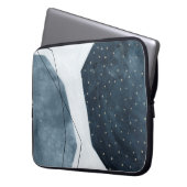 Angrenzende Abstraktion Laptopschutzhülle (Vorderseite Links)