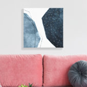 Angrenzende Abstraktion Leinwanddruck (Insitu (Wohnzimmer))