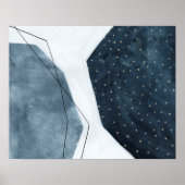 Angrenzende Abstraktion Poster (Vorne)