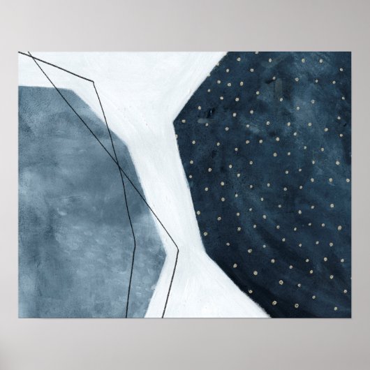 Angrenzende Abstraktion Poster (Vorne)