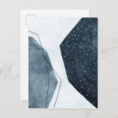 Angrenzende Abstraktion Postkarte (Vorne/Hinten)