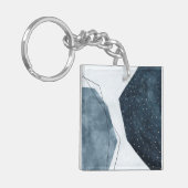 Angrenzende Abstraktion Schlüsselanhänger (Vorderseite links)