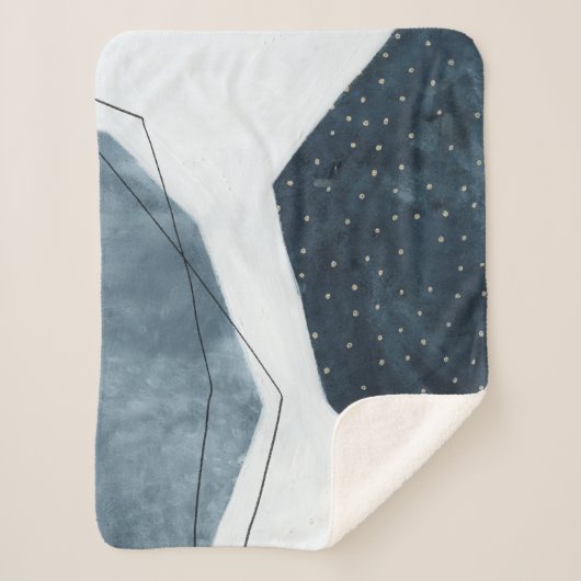 Angrenzende Abstraktion Sherpadecke (Vorderseite)