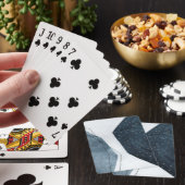 Angrenzende Abstraktion Spielkarten (In Situ)