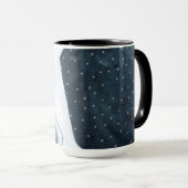 Angrenzende Abstraktion Tasse (VorderseiteRechts)