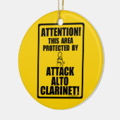 Angriff Alto Clarinet Keramikornament (Links)