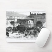 Angriff auf dem Gefängnis Van in Manchester Mousepad (Mit Mouse)