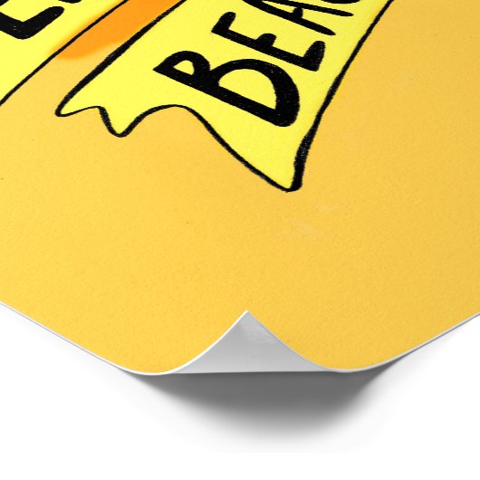 Angriff auf den 50ft Honey Badger! Poster (Ecke)