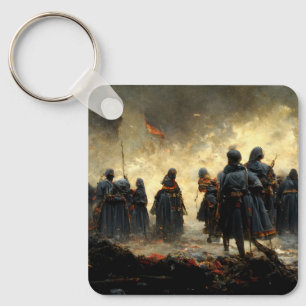 Angriff auf den Ort Schlüsselanhänger