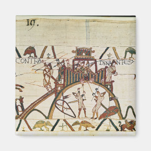 Angriff auf der Stadt von Dinan Magnet