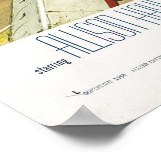 Angriff auf die 15-Fuß-Frauen Poster (Ecke)