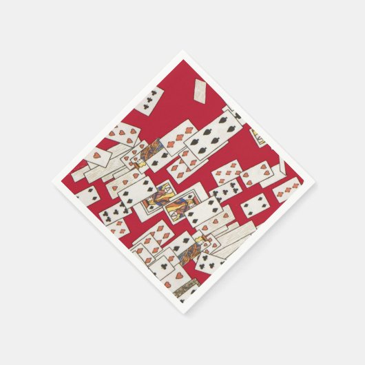 Angriff auf die Karten 4 Serviette (Ecke)