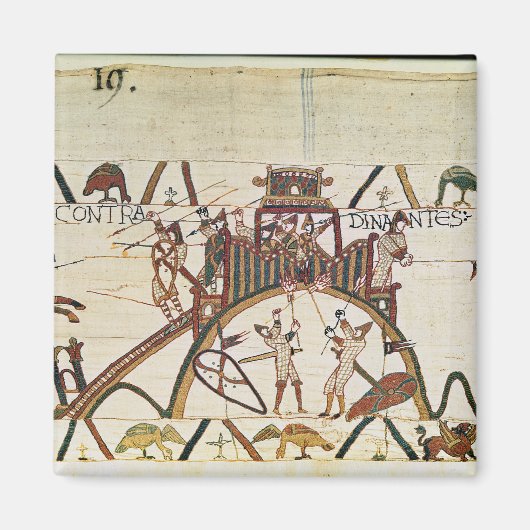 Angriff auf die Stadt Dinan Magnet (Vorne)