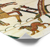 Angriff auf die Stadt Dinan Poster (Ecke)