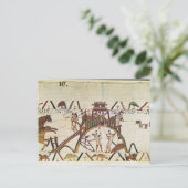 Angriff auf die Stadt Dinan Postkarte (Stehend Vorderseite)