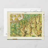 Angriff auf ein indisches Dorf Postkarte (Vorne/Hinten)