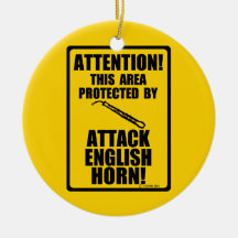 Angriff auf Englisch Horn