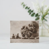 Angriff auf Pearl Harbor Postkarte (Stehend Vorderseite)