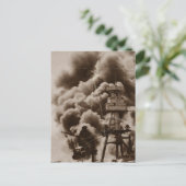 Angriff auf Pearl Harbor Postkarte (Stehend Vorderseite)