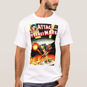 Angriff auf Planeten-Mars T-Shirt (Vorderseite)