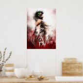 Angriff auf Titan Eren Poster (Küche)