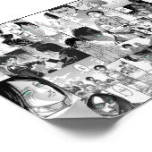 Angriff auf Titan Eren Yeager Manga Collage Poster (Ecke)