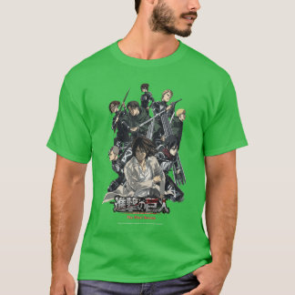 Angriff auf Titan Final Season Die Fraktionen vint T-Shirt