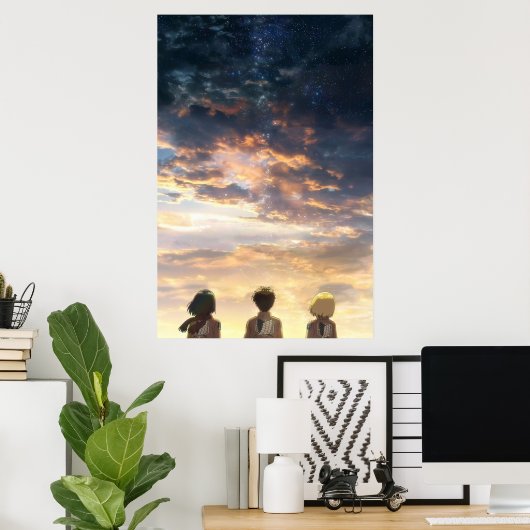 Angriff auf Titan Poster (Heimbüro)