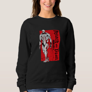 Angriff auf Titan Season 4 gepanzert Titan Roter B Sweatshirt