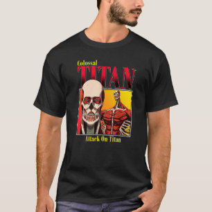 Angriff auf Titan Season 4 Kolossal Titan Gradient T-Shirt