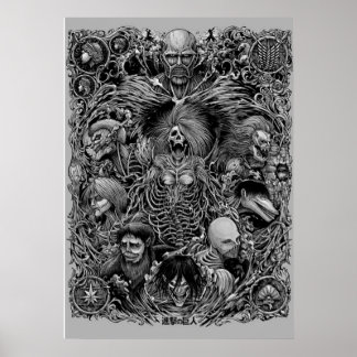 Angriff auf Titan / shingeki no kyojin Poster
